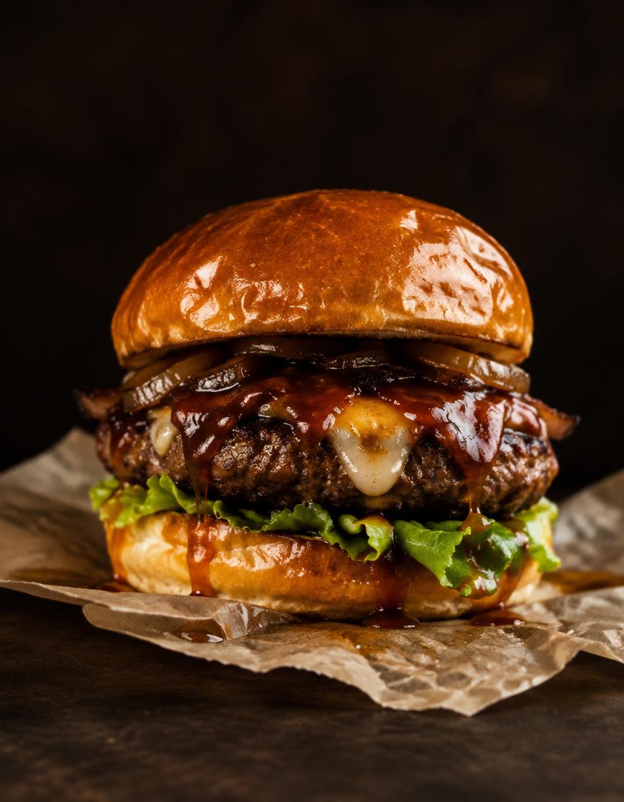 המבורגר ביתי עם TRUFFLE AIOLI